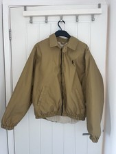 Ralph Lauren Men's Harrington Polo Jacket Tan, Size Large