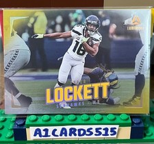 Tyler Lockett - 2024 Panini Luminance Yellow Parallel 043/299 - Seattle Seahawks