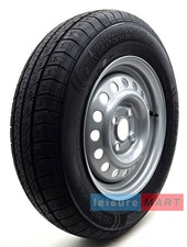 155x13 Trailer  Wheel and Tyre (155 80 R13 84N) 155 x 13 Inch 4 Stud 100mm PCD
