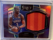 2021-22 Chris Paul Panini Select Throwback Memorabilia Purple Prizm /99 #TM-CPL