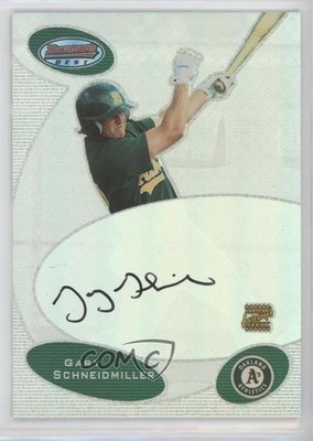 2003 Bowman's Best Gary Schneidmiller #BB-GS Auto 1k2s