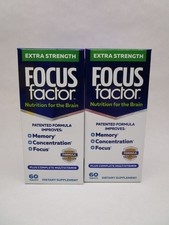 2 x Focus Factor Extra Strength Multivitamin ...