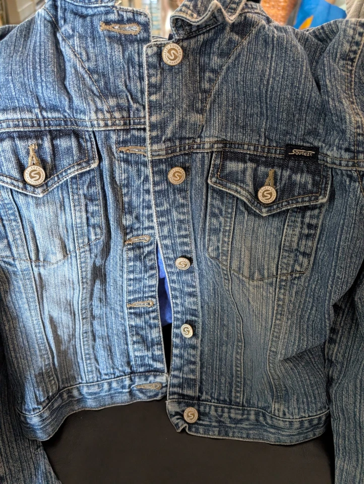 Vintage Med. Handmade "The Amazing Spiderman" Jean Jacket Unisex - Image 4 of 4