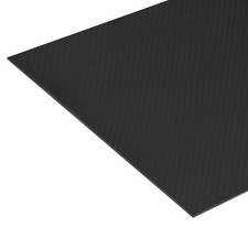 1 Stk. Kohlefaserplatte 400x300x1,5mm Matte Oberfl&auml;che Flache Kohlefaserplatte