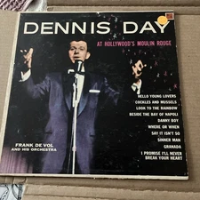DENNIS DAY AT HOLLYWOOD'S MOULIN ROUGE MASTERSEAL VINYL LP Christmas Family CD