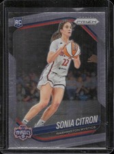Sonia Citron 2025 Panini Prizm WNBA #122 Rookie Washington Mystics