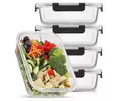 JoyJolt Food Prep Storage Containers - Set of 5 K93016