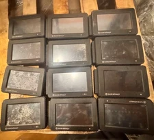 LOT OF 12 RAND MCNALLY TND 765 7" GPS TRUCK FLEET RECEIVERS AS IS PARTS REPAIR
