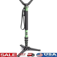 Tiltable Hunting Monopod Tripod 3in1 Adjustable Portable Shooting Support Tool