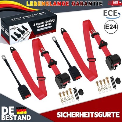 2Für Peugeot Boxer 3 Punkt Automatikgurt Sicherheitsgurt Gurtpeitsche E Prüfung