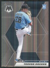 2021 Panini Mosaic #237 Trevor Rogers RC Miami Marlins 2590