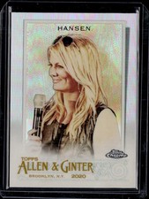 2020 Topps Allen & Ginter #288 Courtney Hansen Silver Portrait