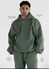 COMFRT Oversized Minimalist Hoodie Unisex Men’s and Women’s Sweatshirt