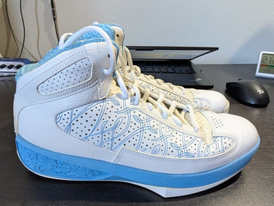 Size 10.5 - Air Jordan Icons Classic White True Blue