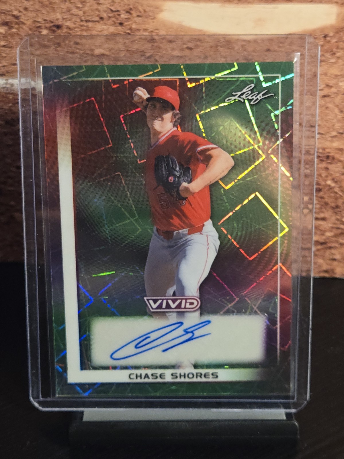 Leaf 2026 Leaf Vivid Autographs Chase Shores 1/10 Auto RC #BA-CS2
