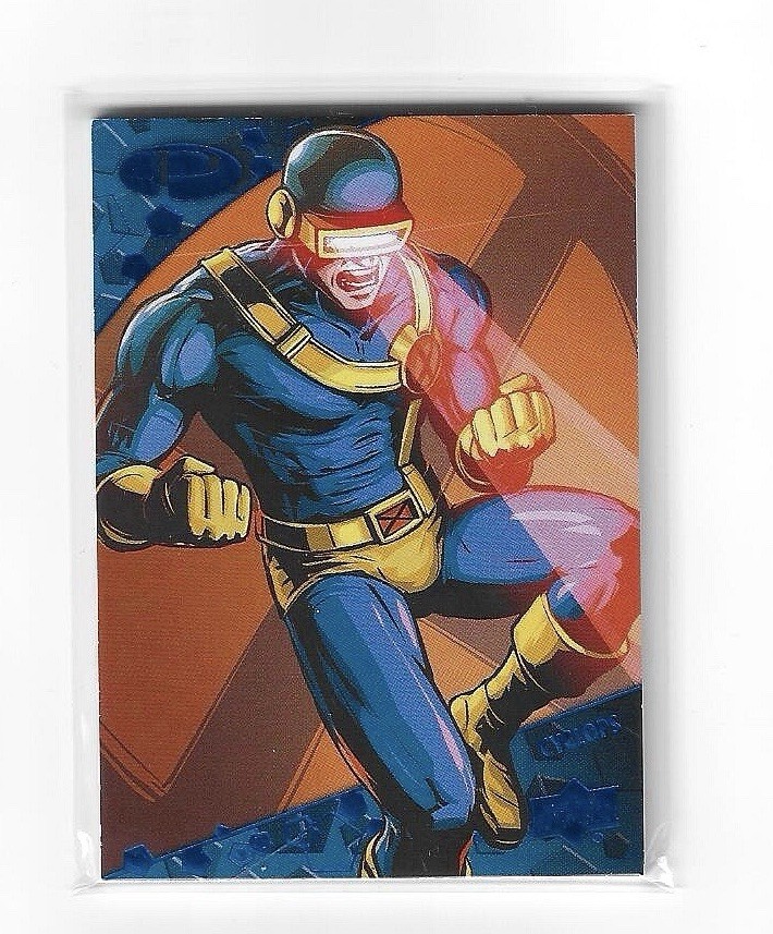 2021 Upper Deck Marvel Premier Cyclops Blue 02/49 #8