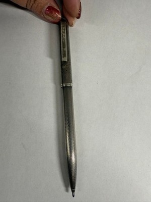 DUNHILL Sterling Silber Kugelschreiber Luxus Schreibgerät