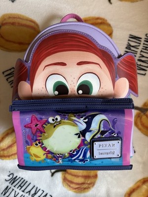 Loungefly Disney Pixar Moments Finding Nemo Darla Mini 