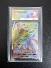 Glaceon VMAX 208/203 Evolving Skies Rainbow SecretRare ACE 10 Perfect Subgrades! on eBay
