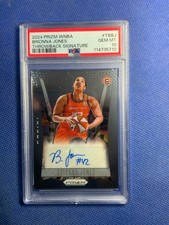 2024 Panini Prizm WNBA Brionna Jones Throwback Signatures Auto #TB-BJ **Pop 2**