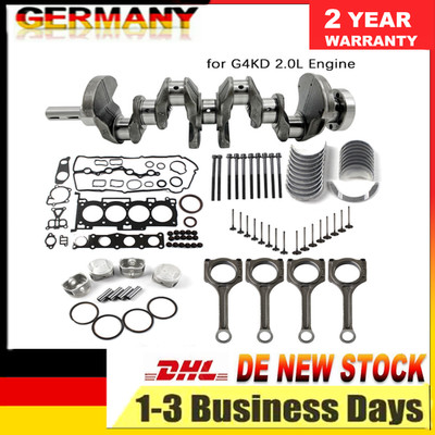 G4KD Engine Overhaul Rebuild Kit /Crankshaft / Piston & Ring Set for Hyundai KIA