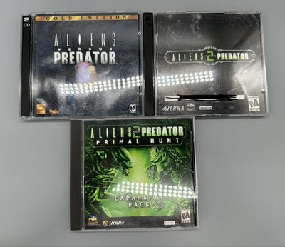 Aliens vs. Predator Lot - AvP 1 Gold Edition & AvP 2 & AVP 2 Primal Hunt
