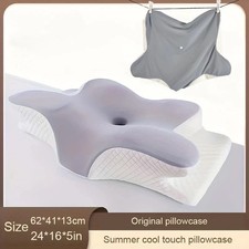 Cervical Pillow For Neck Pain Relief, Orthopedic Neck Support Pillow for Side