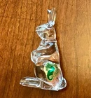 Vintage Waterford Crystal Rabbit Bunny Glass Figurine