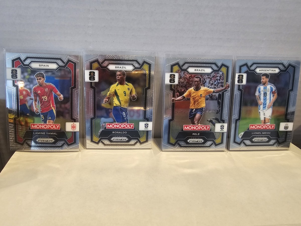2026 Panini Prizm Monopoly World Cup Complete 100 Card Set - Yamal