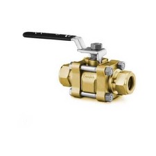 Swagelok B-63TS10 Brass 3-Piece 60 Series Ball Valve FNSP