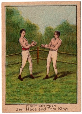 1910 T223 Dixie Queen Jem Mace and Tom King