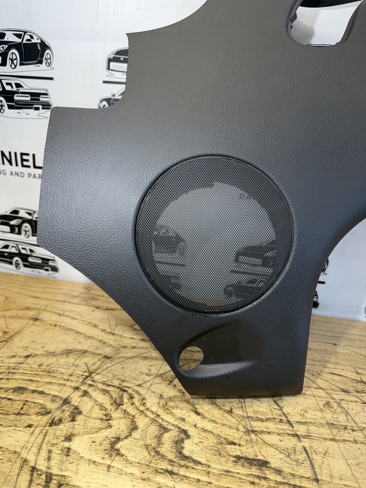 05-13 CHEVROLET CORVETTE C6 REAR RIGHT SIDE UPPER QUARTER TRIM PANEL BLACK OEM