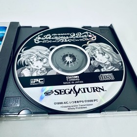 SS Sega Saturn SEGA SATURN Software Princess Quest with Band and Postcard Game L