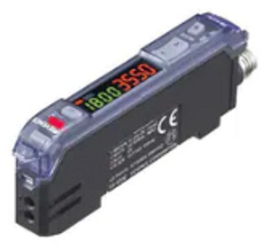 Keyence FS-V31CP Digital Fiber Optic Sensor, Amplifier, M8 Conn, Main Unit, PNP