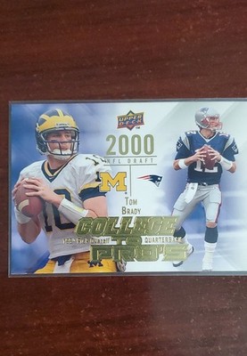 2009 Upper Deck - College to Pros Tom Brady #CTP-TB