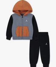 Nike Jordan Youth Colorblock Full Zip Hoodie set, size 6, New with tags