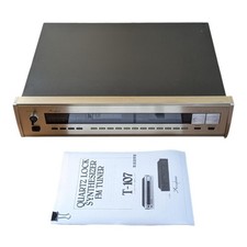 Accuphase T-107 Synthesizer FM Stereo Tuner Quartz Lock Tested Works JP GS03 8.0