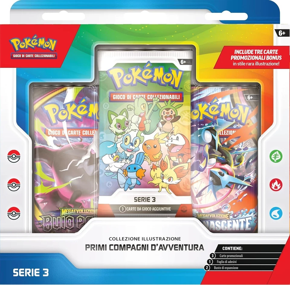 Pokémon : collection d'illustrations Premiers compagnons d'aventure - Série 3... - Photo 3/4