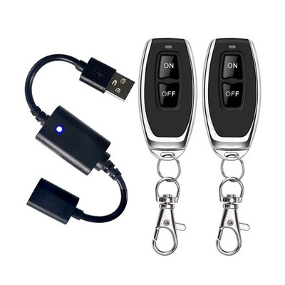 DC 5V USB Wireless Remote Control Switch Driver Power ON Off for LED Light