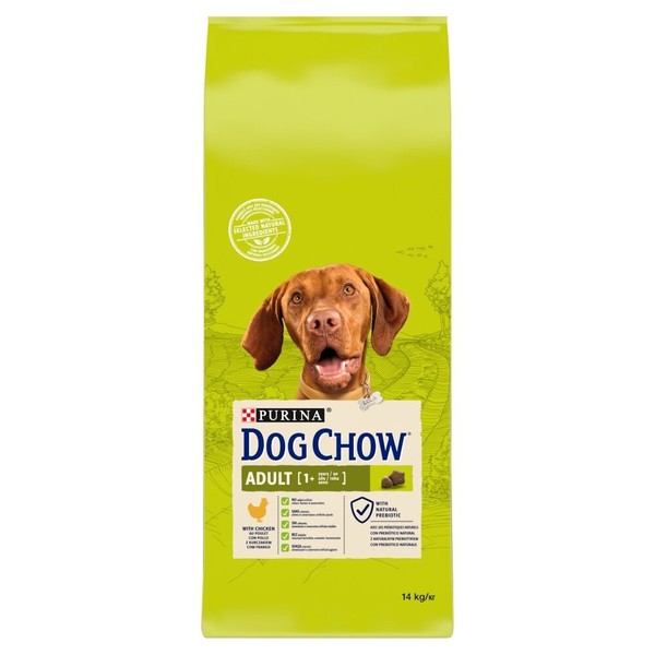 Purina Dog Chow Adult Mit Huhn 14Kg Trockenfutter FüR Erwachsene Hunde-image