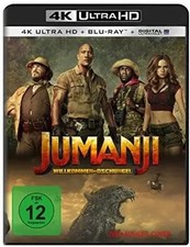Jumanji - Willkommen im Dschungel | 4K Ultra HD Blu-ray + Blu-ray | Deutsch