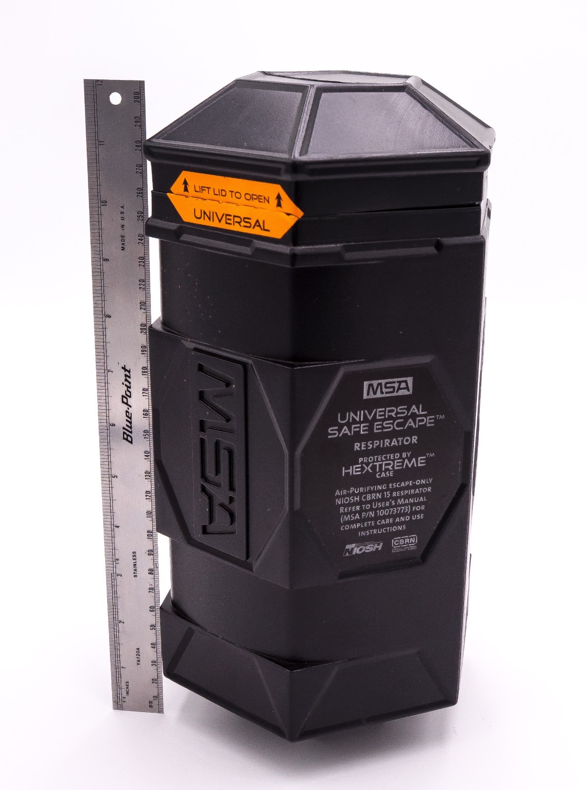 MSA UNIVERSAL SAFE ESCAPE  NIOSH MODEL #10073773 (READ DESCRIPTION) Sealed Case