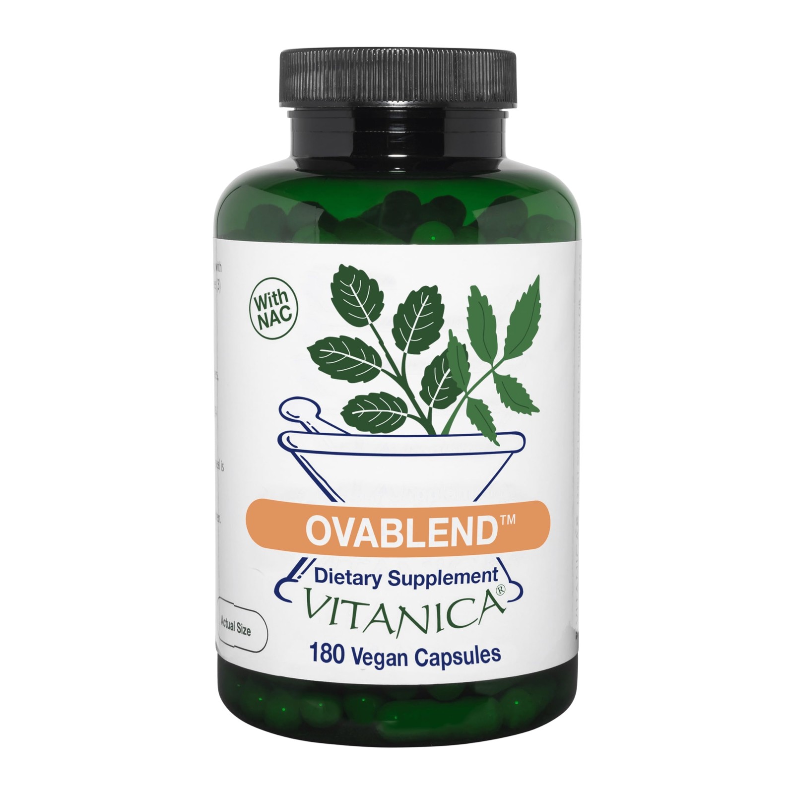 Vitanica Ovablend Hormone Balance Support 180 Vegan Capsules For Women