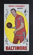 1969-70 Topps #94 Kevin Loughery - Rookie Card - Baltimore Pistons - VGEX. rookie card picture