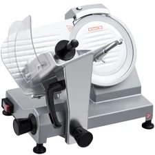 Commercial Meat Slicer 8/10/12" Electric Food Semi-Auto Stainless Steel Adjust