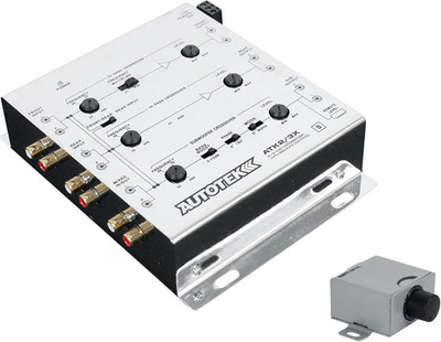 ATK2 3X Active Crossover Processor (Silver)   8.5 Volts, 2-Way and 3-Way, Remote