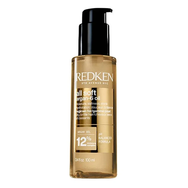 Redken All Soft Argan-6 Oil 100 Ml Pflege Feuchtigkeit FüR Trockenes Haar-image