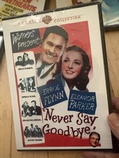 Never Say Goodbye (DVD) Donald Woods Eleanor Parker Errol Flynn Forrest Tucker