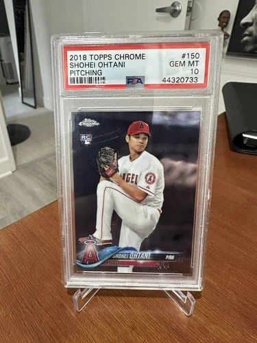 New Listing2018 Topps Chrome Shohei Ohtani #150 Pitching (RC) - PSA 10 Gem Mint