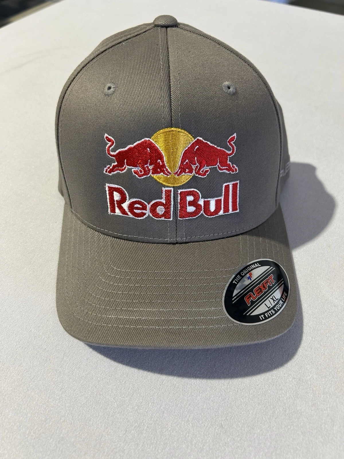 Red Bull Flexfit Cap - Grey Colour - S/M